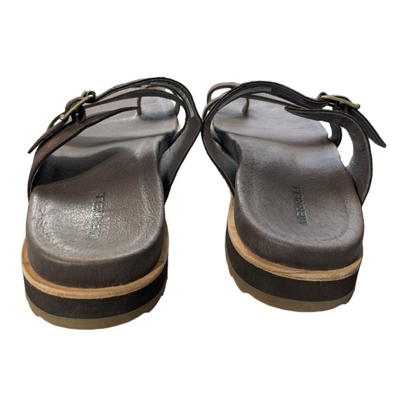 Merrell Women Slide Sandals Juno Buckle Slide Size US 9 Espresso
Brown NWOT - Picture 5 of 9